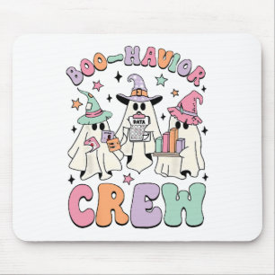 Verhaltensanalyst Halloween Aba Niedlich Ghost Boo Mousepad