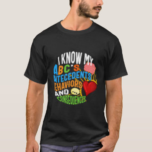 Verhaltensanalyst Shirt, ich kenne das Gehirn mein T-Shirt