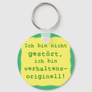 verhaltensoriginell schlüsselanhänger