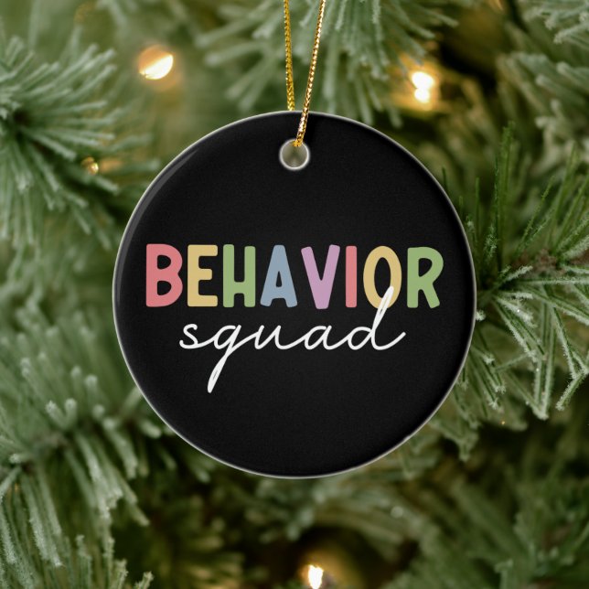 Verhaltensplatz | Verhaltenstherapeut ABA Therapis Keramik Ornament (Baum)