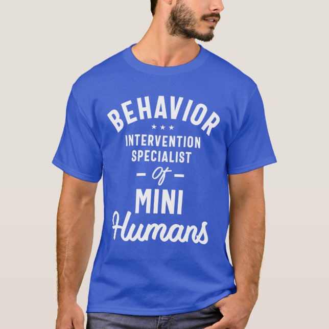 Verhaltensspezialist Job Title Gift T-Shirt (Vorderseite)