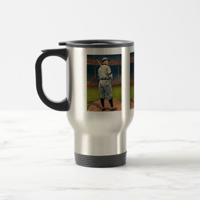Verheerendes Feuer Schulte, Chicago Cubs, 1911 Reisebecher (Links)