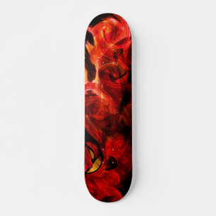 Verheerendes Feuer Skateboard