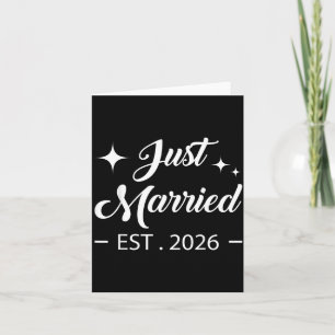 Verheiratet 2026 Flitterwochen Hochzeit Paare Zuku Karte