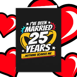 Verheiratet 25 Jahre Sonniges 25. Hochzeitstag Karte