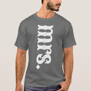 Verheiratet Brides Fashion Wedding Country Western T-Shirt