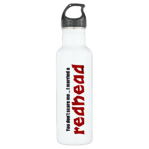 Verheiratet ein Redhead Trinkflasche
