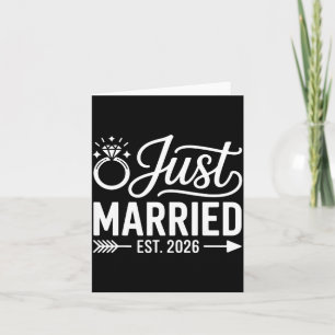 Verheiratet Est 2026 Hochzeit Ehefrau Herr Frau Br Karte