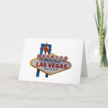 VERHEIRATET in der Las Vegas-Karte