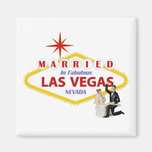 VERHEIRATET in fabelhaftem Las Vegas mit Braut u. Magnet