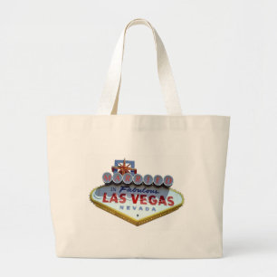 VERHEIRATET in Fabulous Las Vegas Bag Jumbo Stoffbeutel