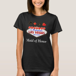 Verheiratet in Fabulous Las Vegas Trauzeugin Gesch T-Shirt