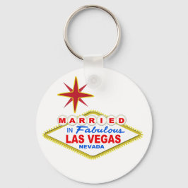 Verheiratet in Las Vegas Schlüsselanhänger