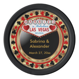 Verheiratet in Las Vegas - Vielen Dank Pokerchips