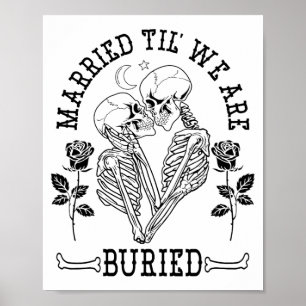 Verheiratet Til' Wir sind begraben Bride Groom Hal Poster