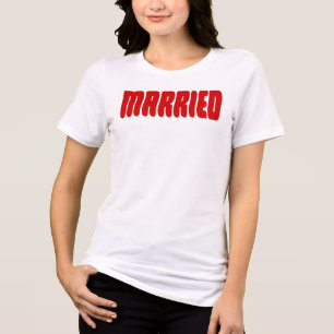 Verheiratet Tri-Blend Shirt