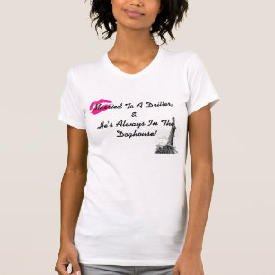 Verheiratet zu einem Bohrer T-Shirt