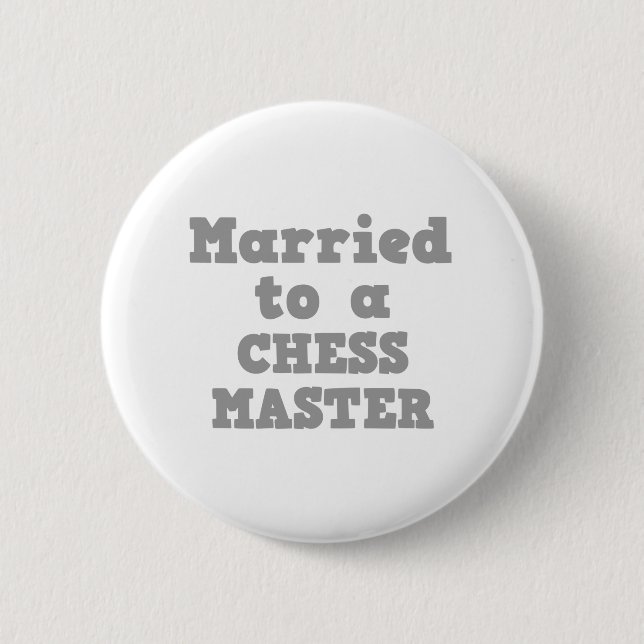 VERHEIRATET ZU EINEM SCHESTER MASTER BUTTON (Vorderseite)