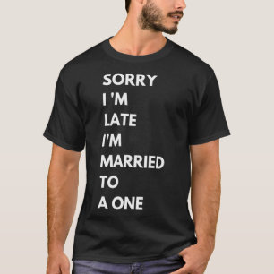Verheiratet zu Enneagram Persönlichkeitsnummer 1 V T-Shirt