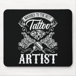 Verheiratet zur besten Ehefrau oder Musikkapelle d Mousepad