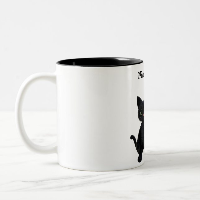 Verheiratete Katzen 2025 Zweifarbige Tasse (Links)