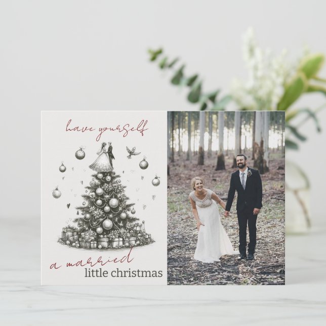 Verheiratete Weihnachten (Stehend Vorderseite)