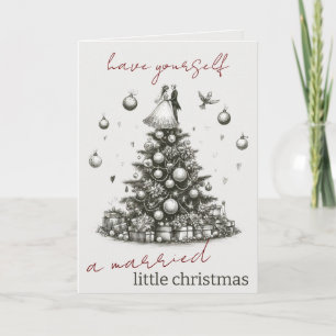 Verheiratete Weihnachten Karte