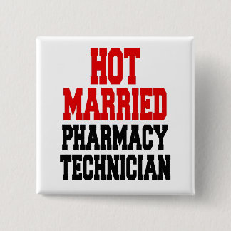 Verheirateter Apotheker Button