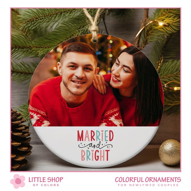 Verheiratetes Foto Keramik Ornament (Von Creator hochgeladen)