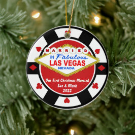 Verheiratetes Vegas Ornament 2022