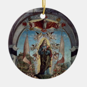 Verherrlichung von St Ursula und von ihren Keramikornament