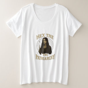 Verhexe das Patriarchat – Wiccan-Hexen-Illustratio Große Größe T-Shirt