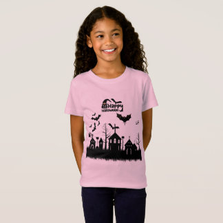 Verhexte Herbstnacht pink T-Shirt