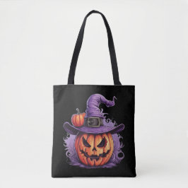 Verhexter Kürbis-Hexenmeister Tasche