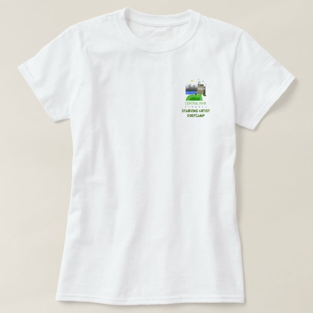 Verhungerndes Künstler Bootcamp Damen-Baby - Puppe T-Shirt (Design vorne)