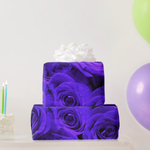 Veri peri periwinkle blaue lila Rose Geschenkpapier