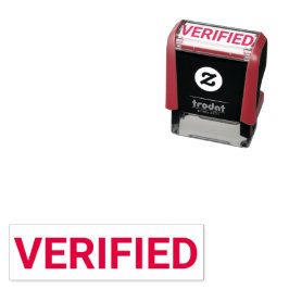 Verified Document Stamp Permastempel