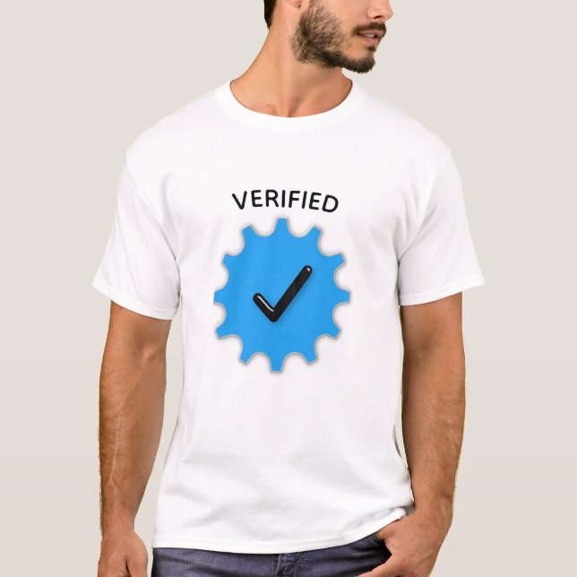 Verified Real T - Shirt (Vorderseite)