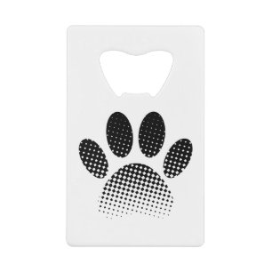 Vérifier l'Empreinte de patte Motif à demi-teinte