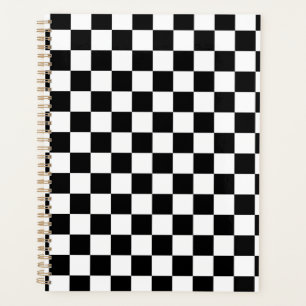 Vérifier noir blanc À damiers Motif tableau de b