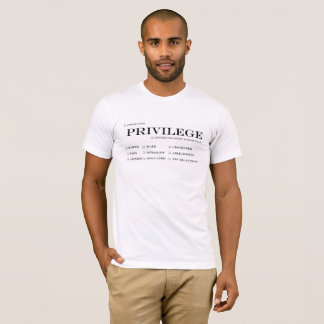 Vérifiez votre T-shirt unisexe de privilège