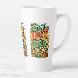 Verirre dich und finde dich selbst milchtasse