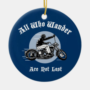 Verirrt Wandern Keramik Ornament