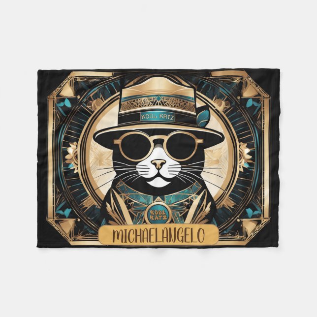 Véritable couverture en polaire Kool Katz (Devant (Horizontal))