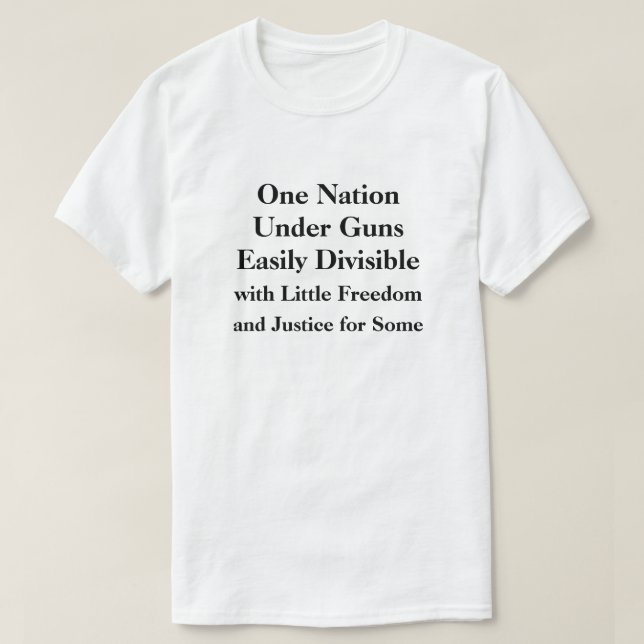 Véritable promesse d'allégeance T-shirt  (Design devant)