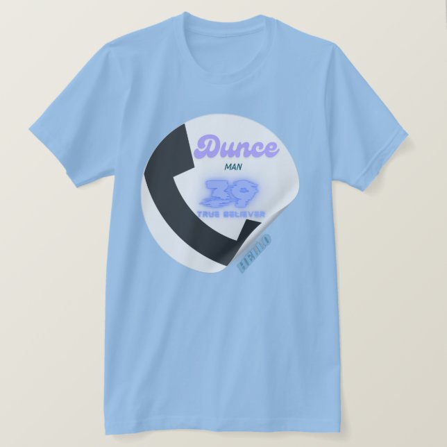 Véritable T-shirt croyant (Design devant)