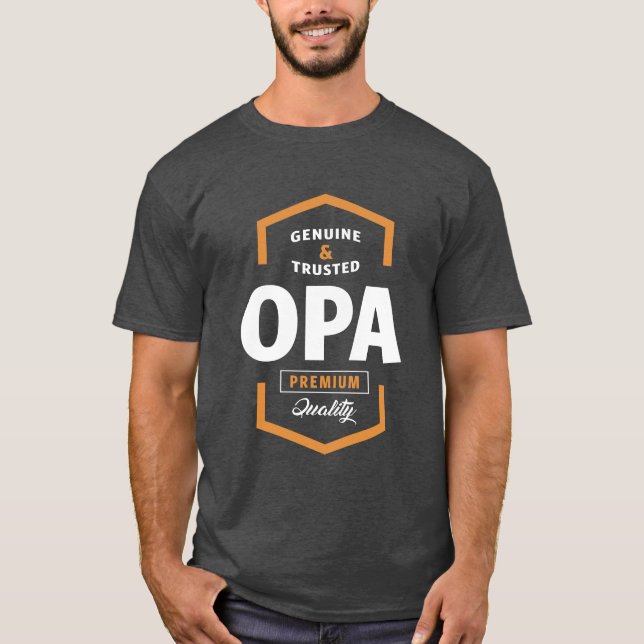 Véritable T-shirt Opa (Devant)
