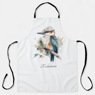 Véritable tablier Kookaburra bleu, personnalisé