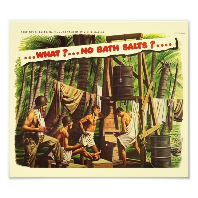 Véritable Tales de Serviettes No 3 de 6 Impression (Devant)