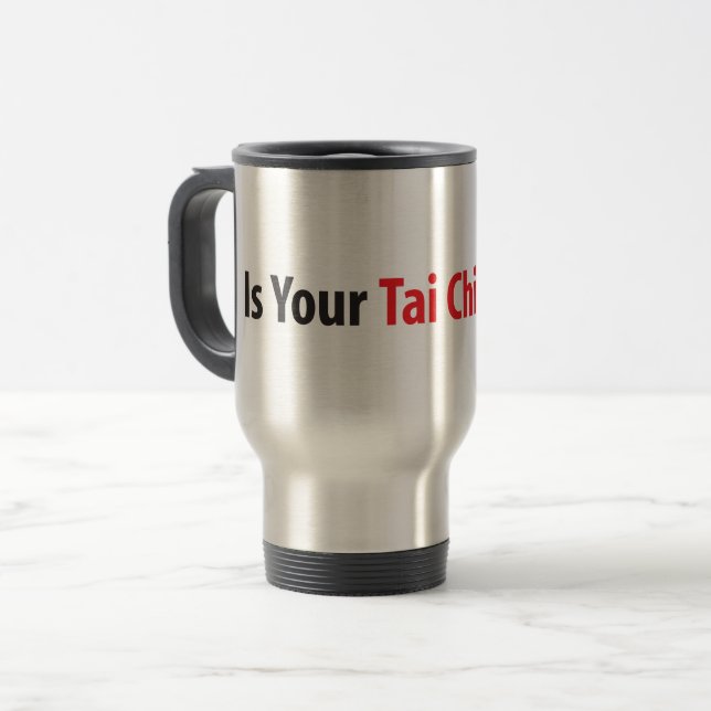 Véritable tasse de voyage de Tai Chi™ (Devant gauche)